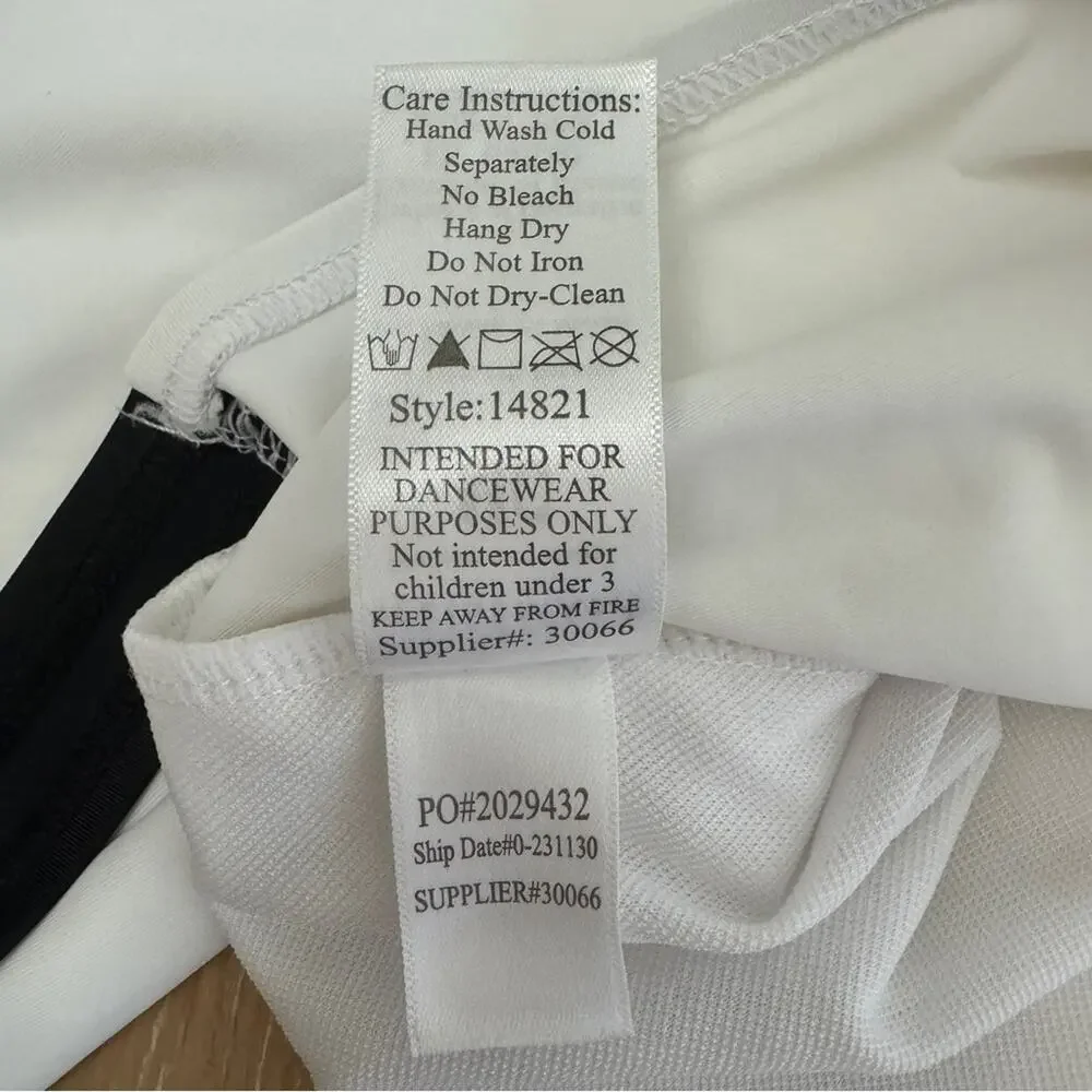 Weissman Contrast Inset Jogger and Mixify Long Sleeve crop top Medium Child